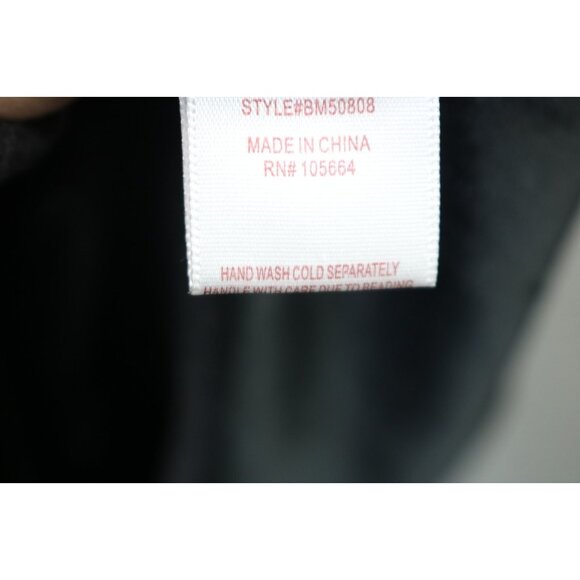 American Glamour by Badgley Mischka Black Sheer Chiffon Tunic-2X-Beaded-Lined - Picture 9 of 12